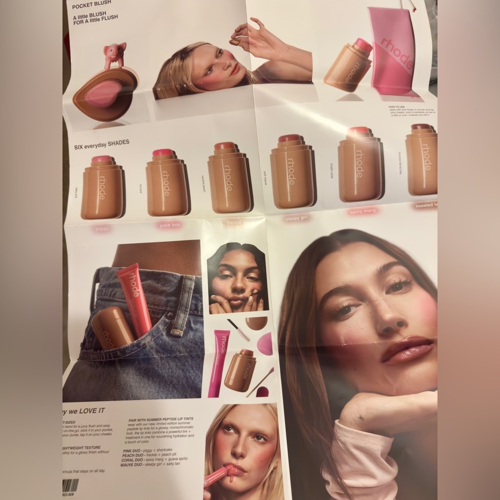 RHODE Skin Pocket Blush Poster